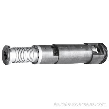 Tornillo gemelo cónico 55/110 para líneas de producción de PVC